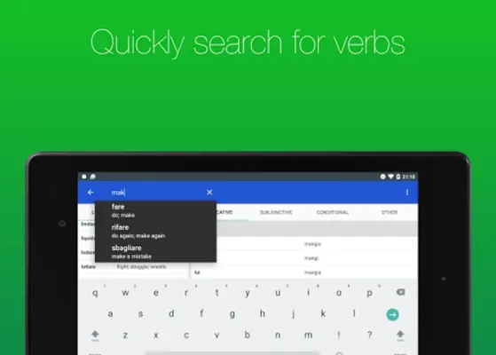 Italian Verb Conjugator android App screenshot 10
